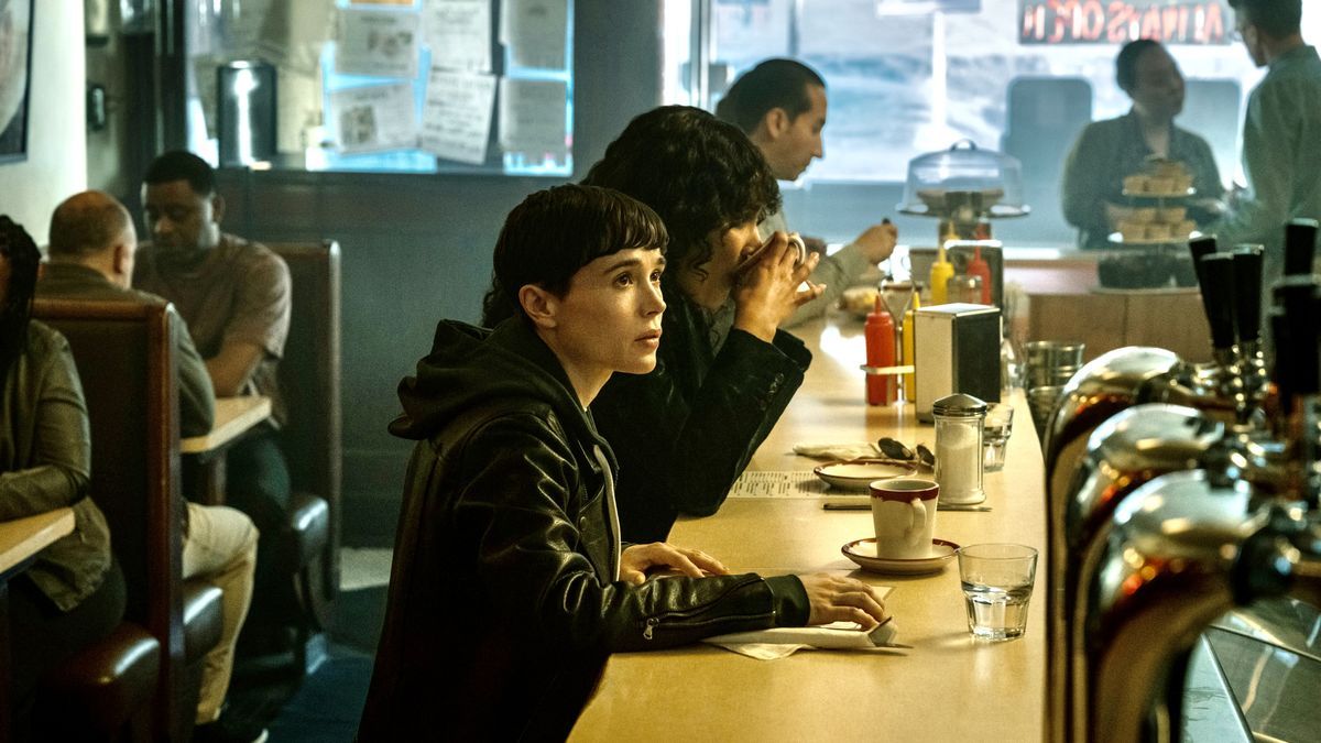 Elliot Page en la tercera temporada de 'The Umbrella Academy'.