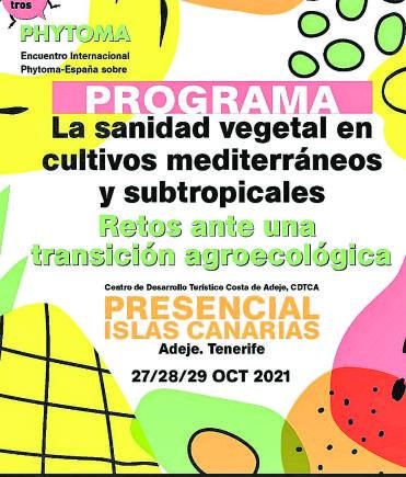 Cartel del encuentro que tendrá lugar en Adeje a finales de octubre.