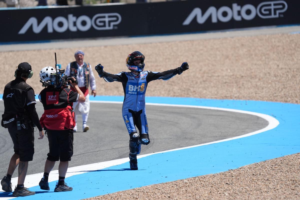 Las imágenes de la carrera de MotoGP en Jerez.