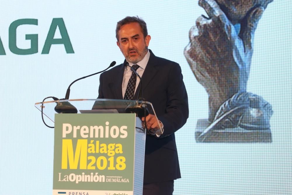 Gala de la entrega de premios de La Opinión de Málaga 2018.