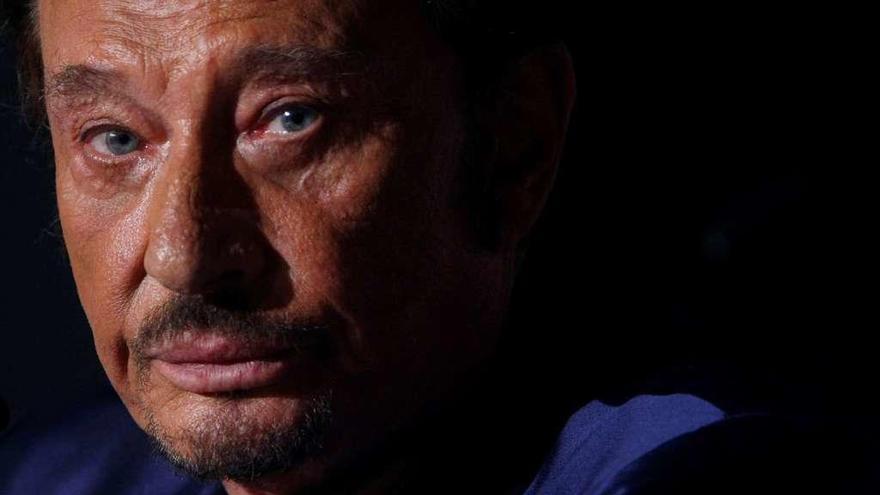 Johnny Hallyday.