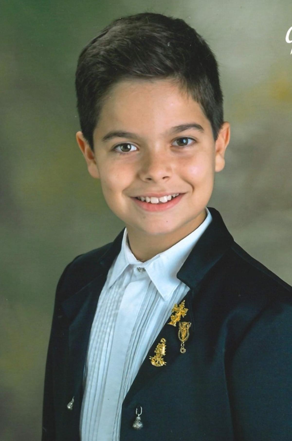 Nicolás Cabello Pérez tiene 13 años.