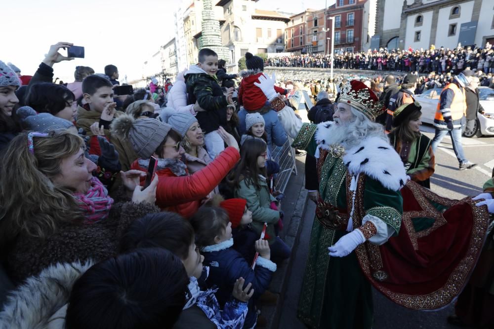 Los Reyes Magos ya están en Gijón