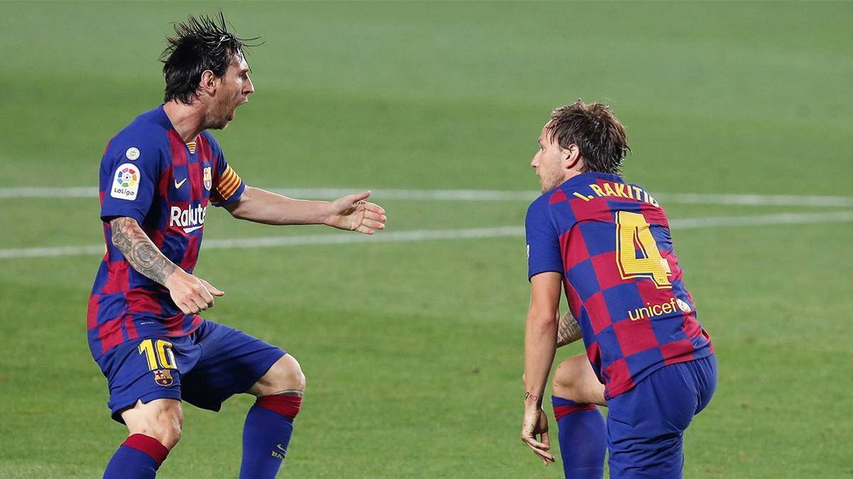 Rakitic, sobre Messi: "La mejor opción siempre para cualquier jugador es el Barça"
