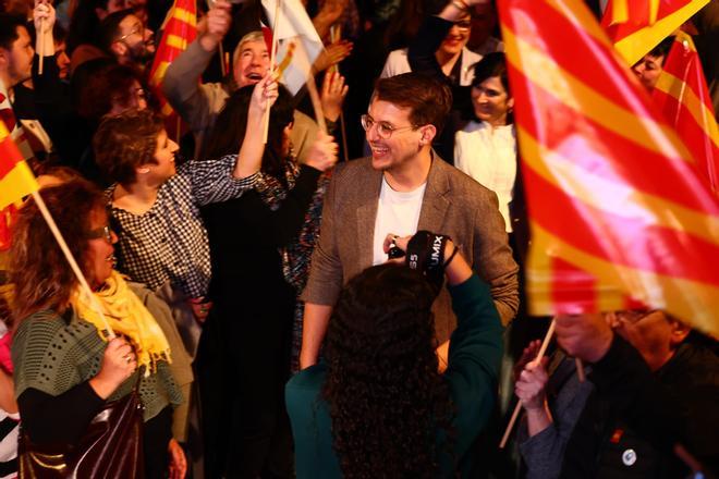 EN IMÁGENES | Mitin central de CHA en Zaragoza por las elecciones del 8F en Aragón