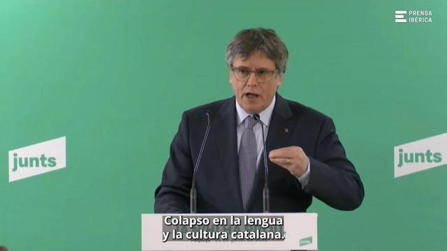 El líder de Junts, Carles Puigdemont.