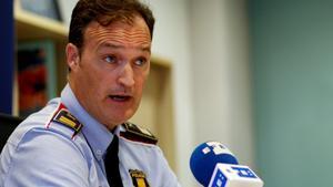 El comisario jefe de los Mossos, Eduard Sallent.