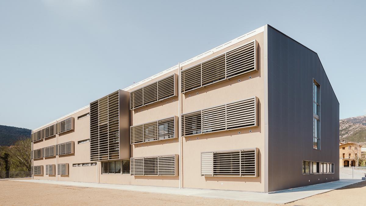 Institut Serra de Noet, de Berga, en una imatge d'arxiu