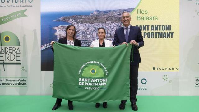 Sant Antoni revalida su bandera verde de Ecovidrio | ECOVIDRIO