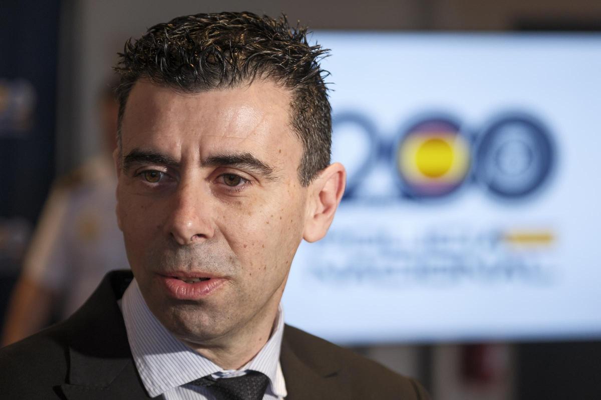 El jefe superior de la Policía Nacional en Canarias, Jesús María Gómez Martín.