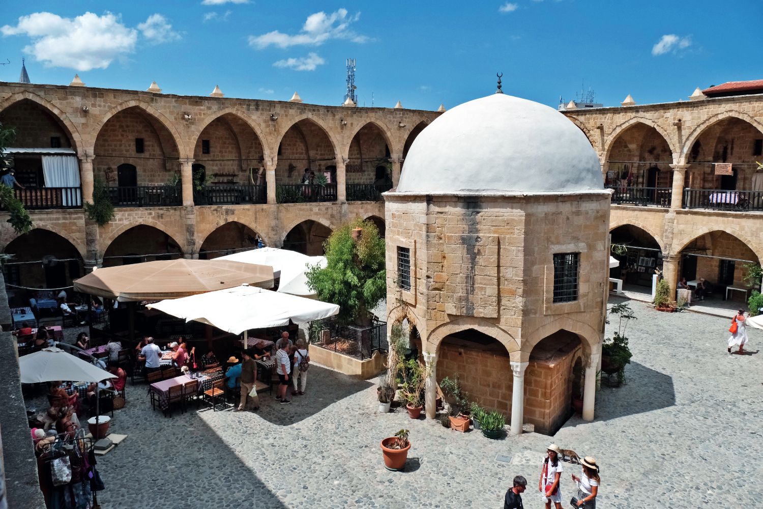 Caravansar Büyük Han en Nicosia.