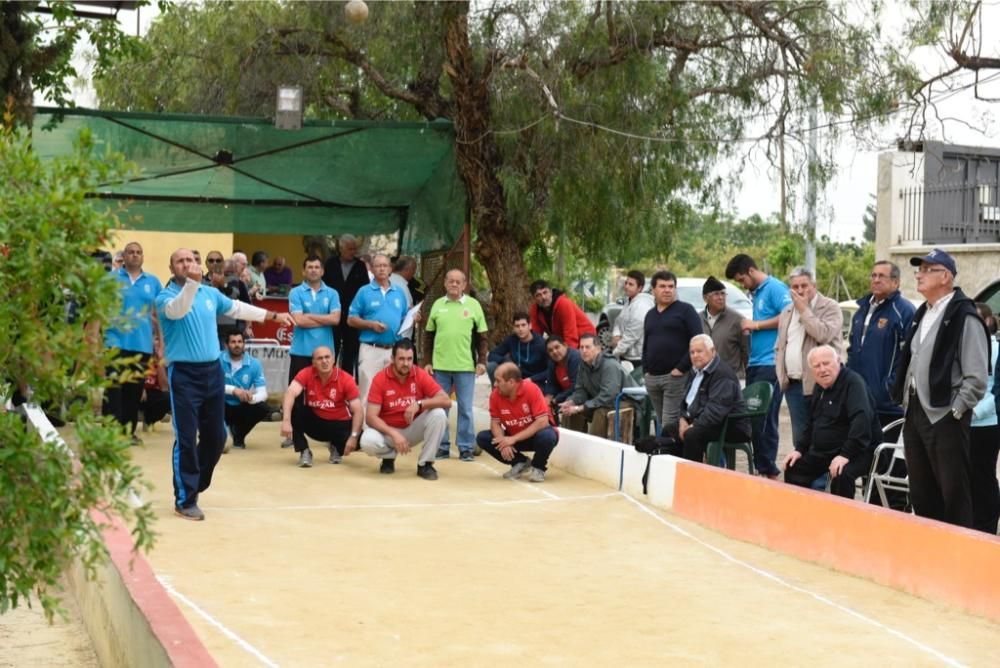 Campeonato Regional de Bolos Huertanos: La Derecha prolonga su reinado