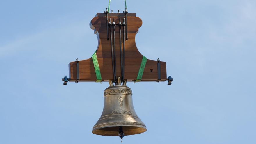 Mataró recupera las campanas de Santa Maria, una vez restauradas