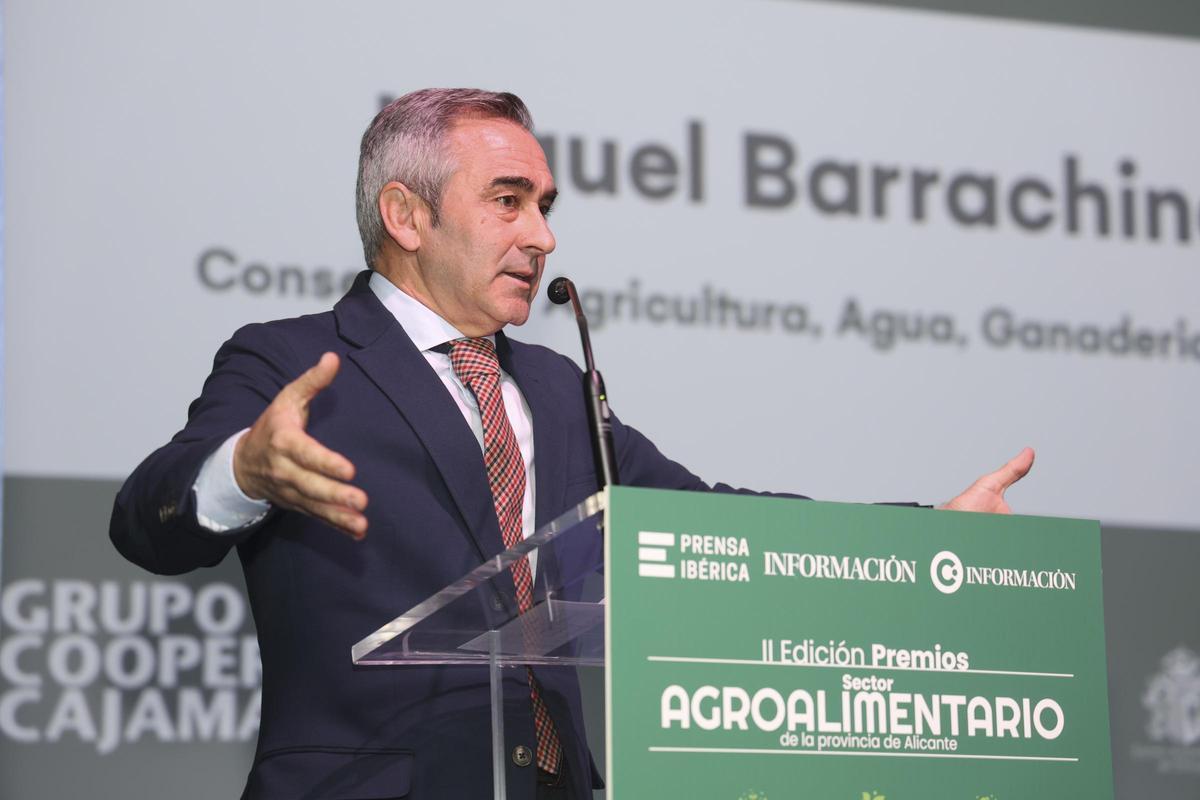 El conseller de Agricultura, Agua, Ganadería y Pesca, Miguel Barrachina, clausuró el acto.