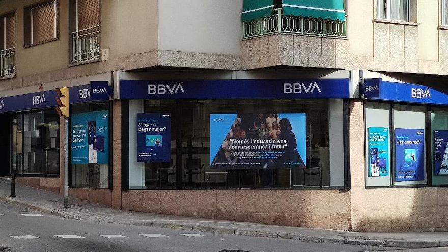 Algunes entitats bancàries han tancat sucursals darrerament a Manresa