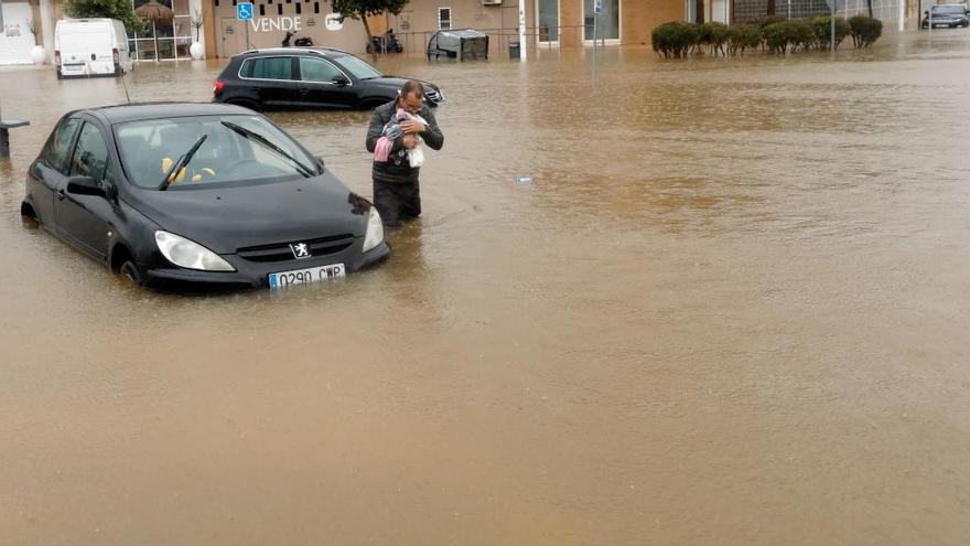 Xàbia sufrió las peores precipitaciones.