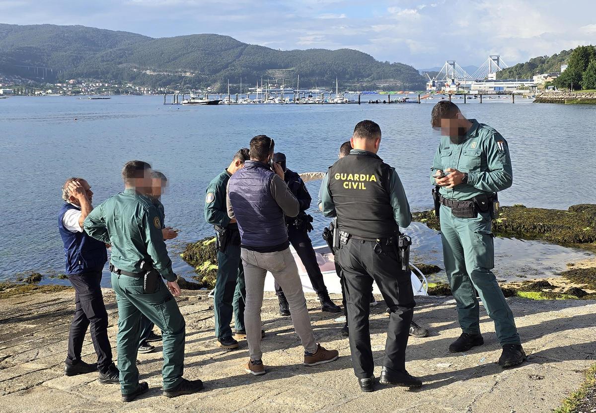 El patrón de una embarcación de recreo muere en aguas de Chapela