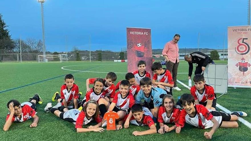 El Silleda vence en el torneo alevín del Victoria de Santiago