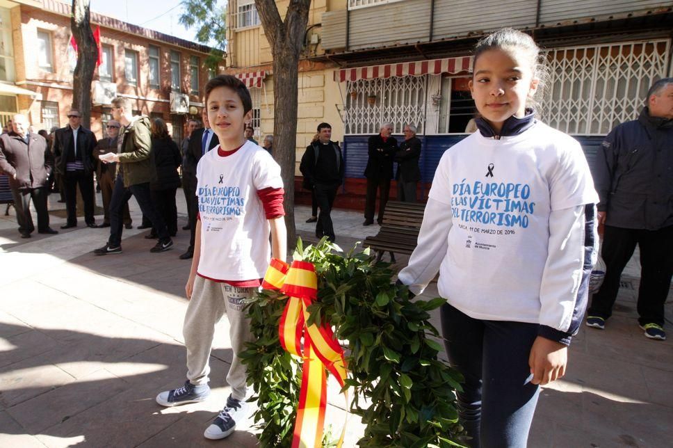 En recuerdo a las víctimas del terrorismo Murcia