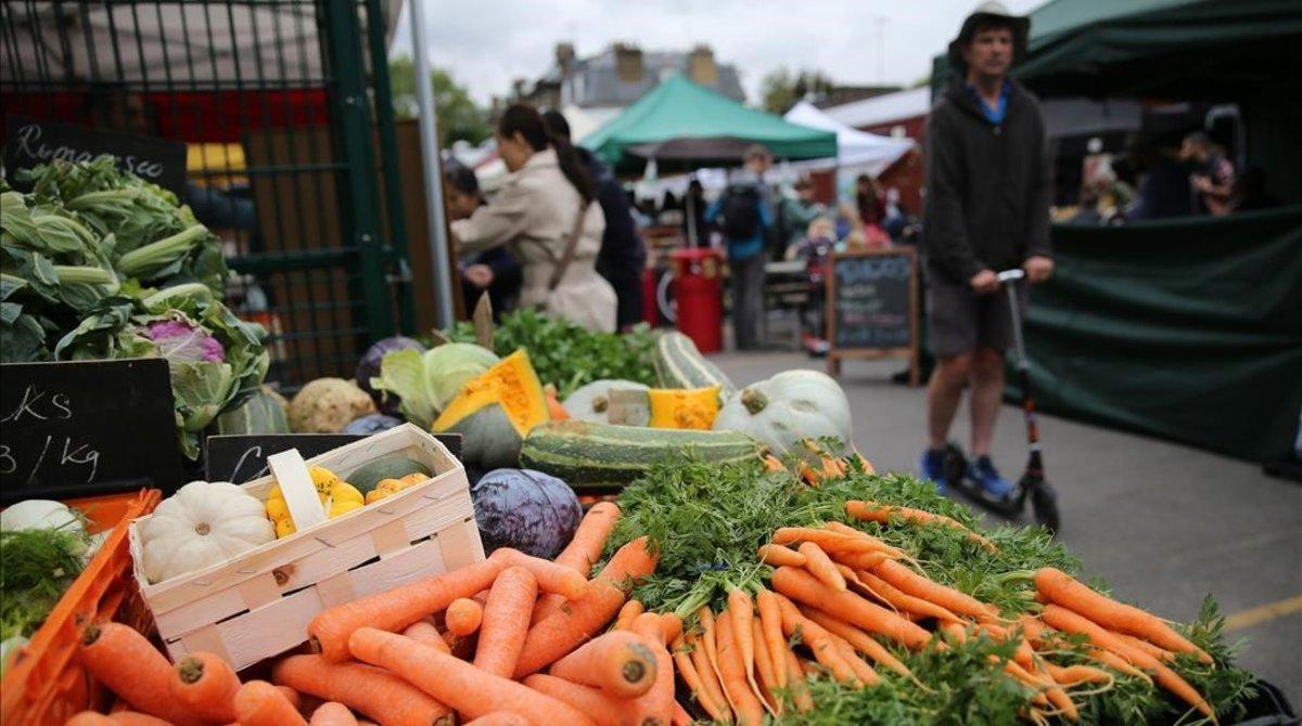 zentauroepp50377295 vegetables are displayed on the stalls at the spread farmers191016105555