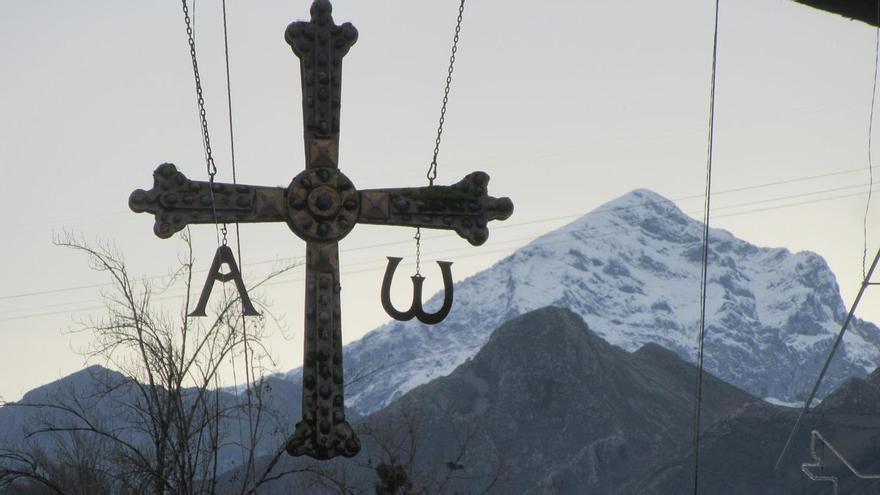 Una imagen icónica desde Cangas de Onís