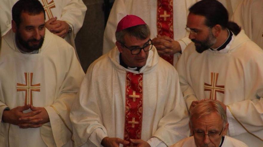 Antoni Vadell cuando fue ordenado obispo auxiliar de Barcelona