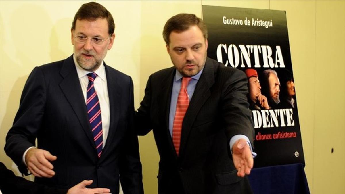 Arístegui junto a Mariano Rajoy