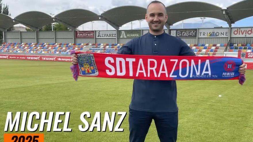 El Tarazona renueva a su director deportivo Míchel Sanz