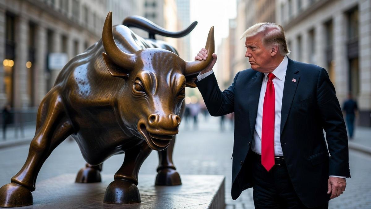 Trump intensifica su enfrentamiento con la banca por su agenda a favor de las criptomonedas.