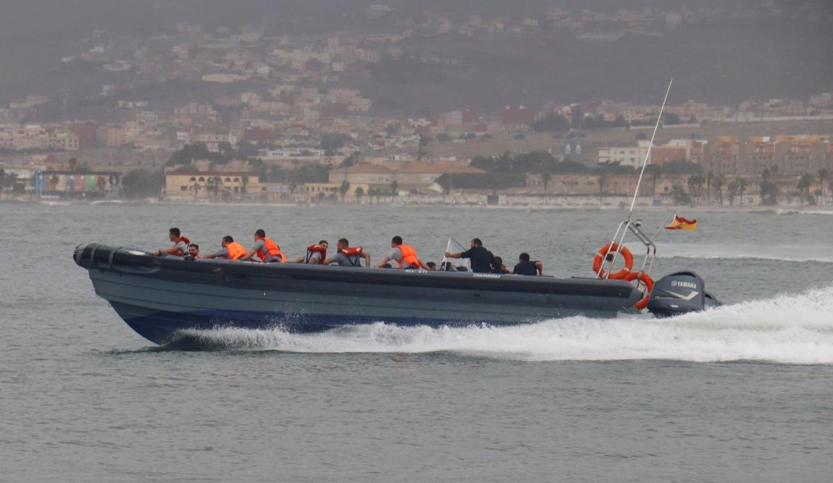 La Compañía del Mar de Melilla avista un cadáver en el mar