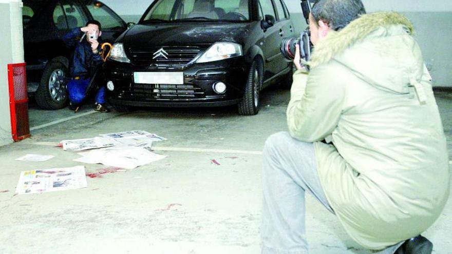 El asesinato de Manuel Salgado ocurrió el 2 de abril de 2004 en un garaje de Rosalía de Castro. / S. S.