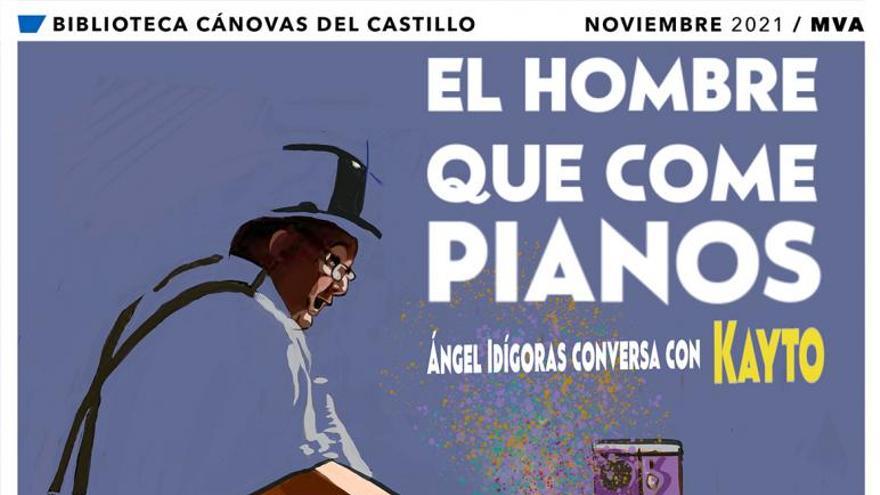 Ángel Idígoras y Kayto, el mago: presentación de libro y espectáculo de magia