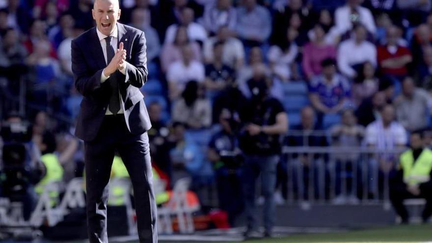 Zidane vuelve a estrenarse con victoria en el Santiago Bernabéu