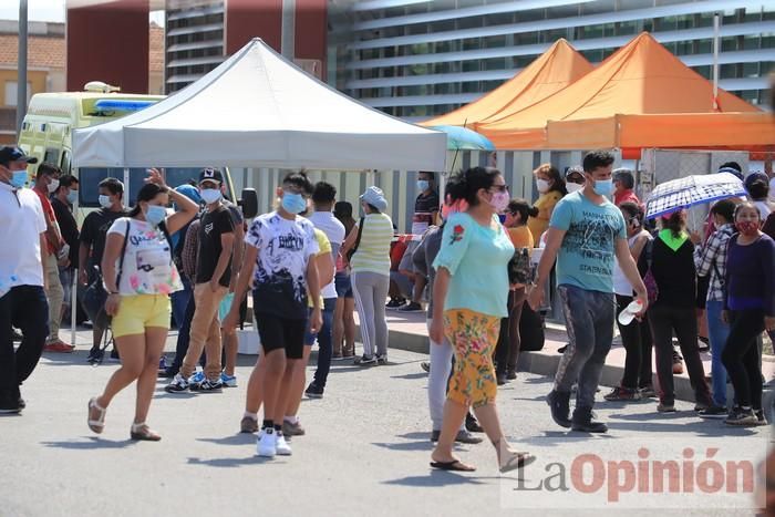 Totana protesta ante su vuelta a la fase 1