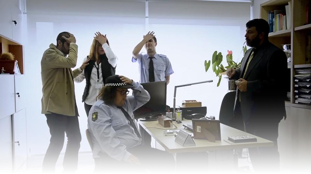 Fotograma da webserie 'Galicia crime'.