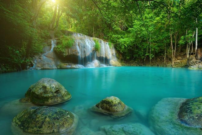 Parque Nacional de Erawan, Tailandia