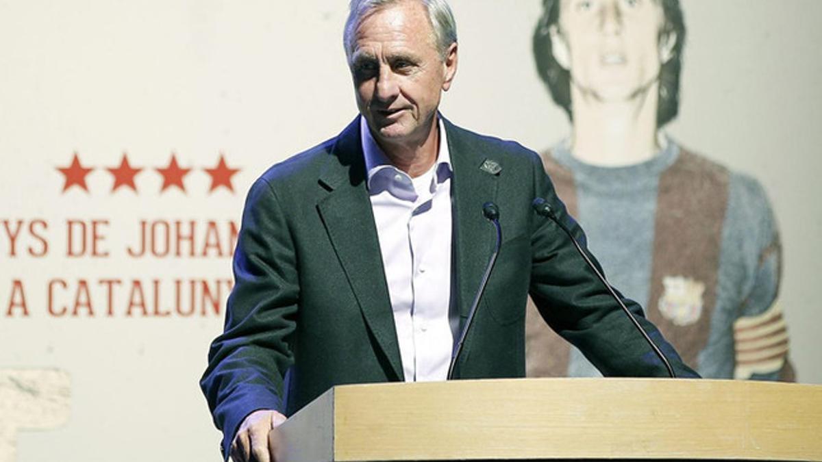 Cruyff volverá a verse las caras con Bartomeu en un acto