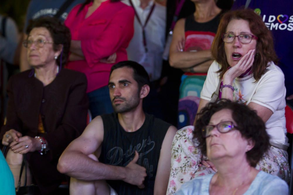 Noche electoral en A la Valenciana