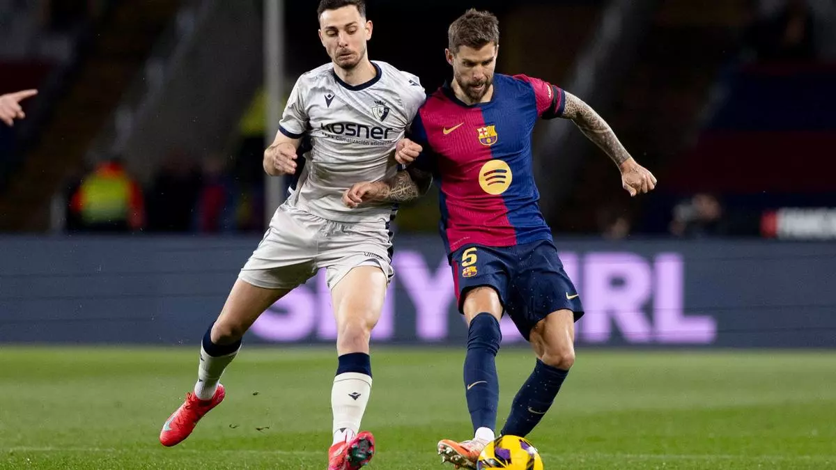 Oficial: el Comit谷 rechaza la reclamaci車n de Osasuna al Bar?a por alineaci車n indebida de I?igo Mart赤nez