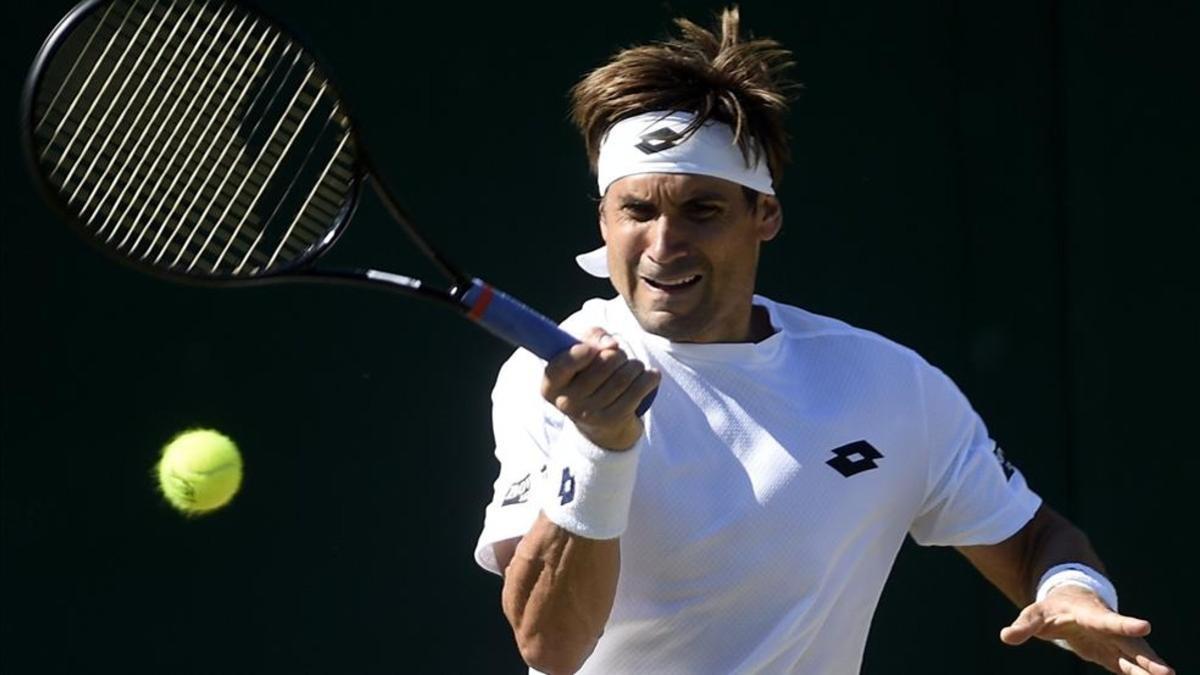 David Ferrer dijo adiós a Wimbledon, al igual que Albert Ferrer