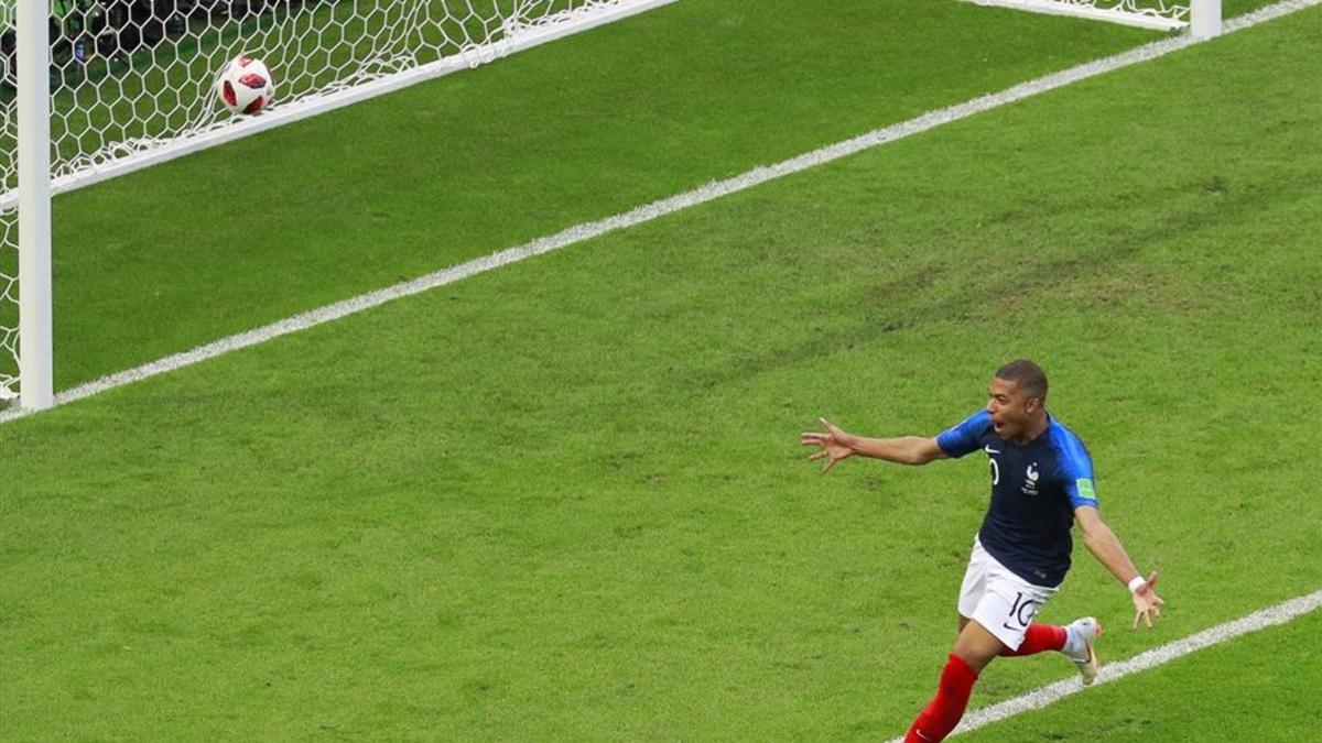 Kylian Mbappé, el gran protagonista del partido Francia-Argentina de octavos de final