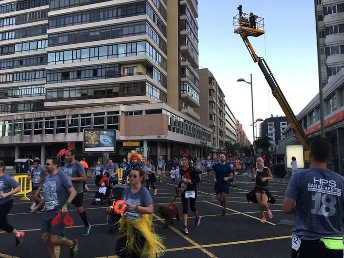 La llegada de la HPS San Silvestre desde León y Ca