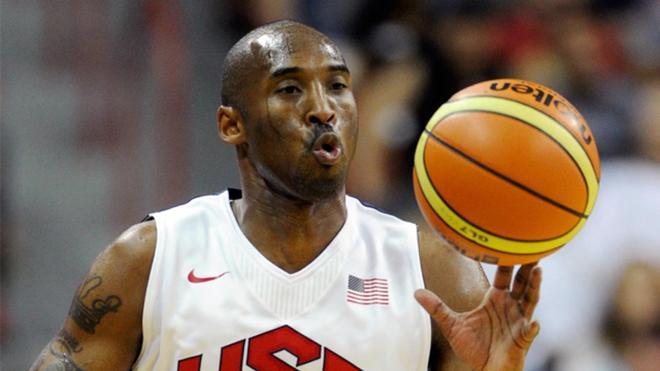 Kobe fue pieza clave en la selección americana que conquistó 2 oros olímpicos en 2008 y 2012