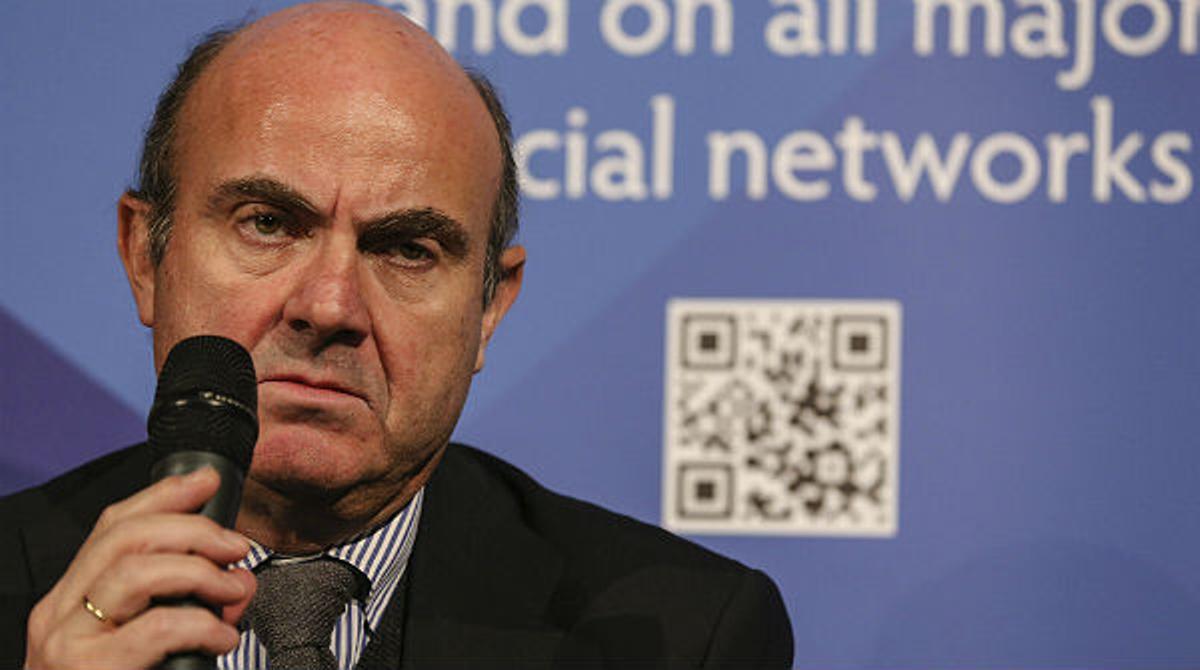 Guindos preveu que Espanya creixi un 1%