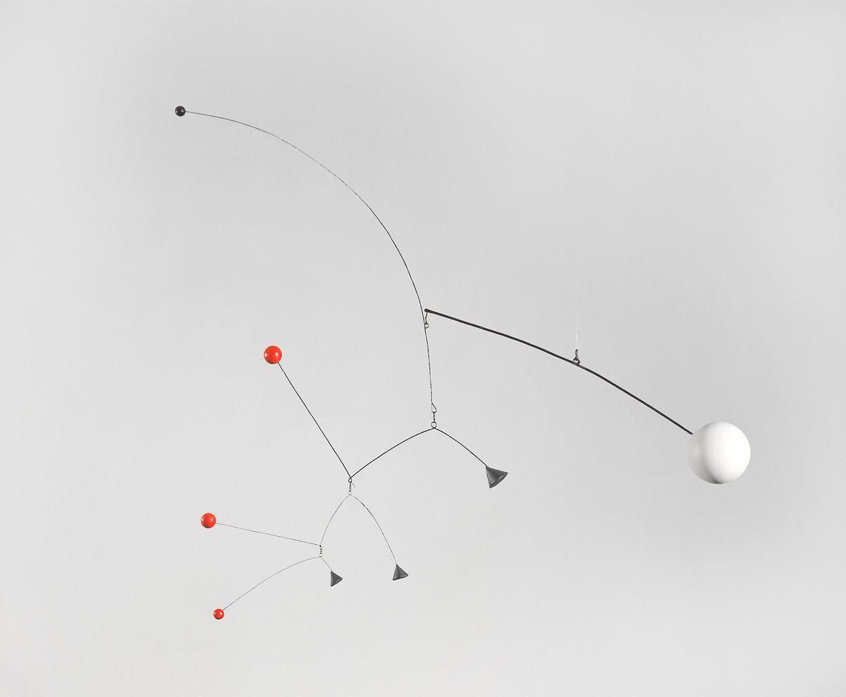Una de las obras expuestas: Alexander Calder, Sin título, ca. 1934.