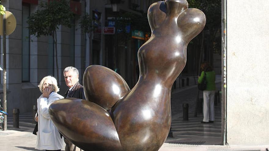 Una de las obras de la exposición.