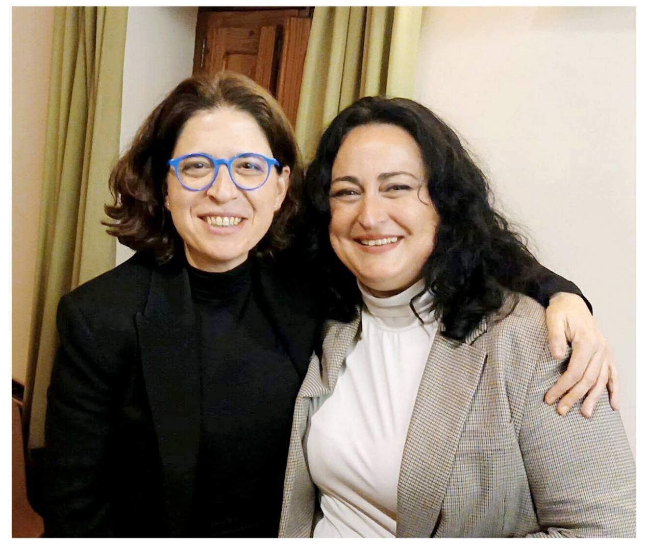 Àngels Gregori i Teresa Tur en una imatge d’arxiu