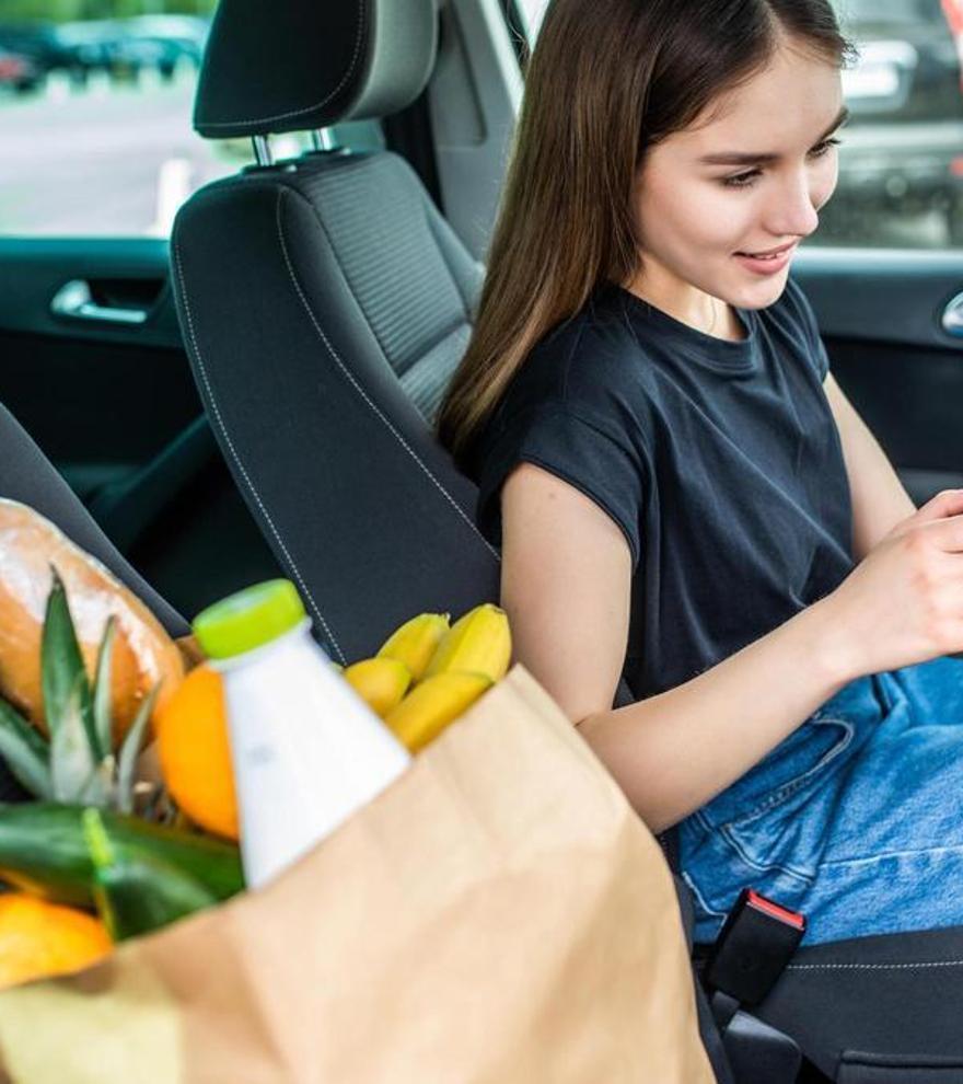 ¡Multazo por las bolsas de la compra! Conoce el riesgo de llevarlas mal en el coche