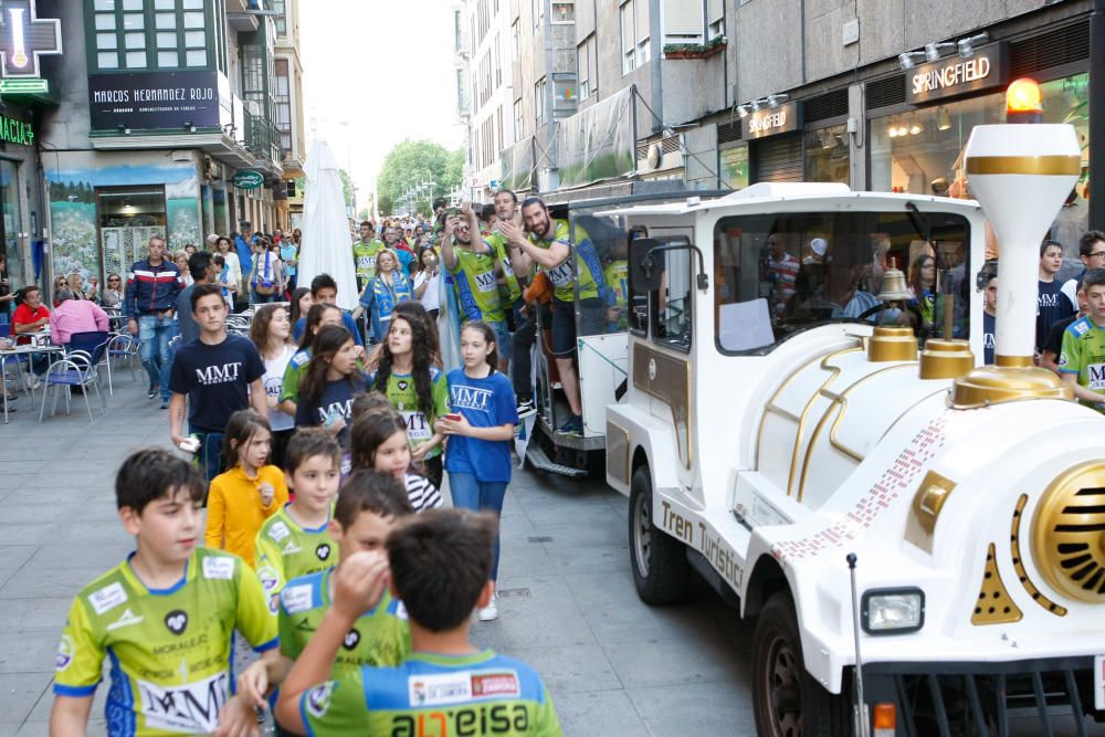 Zamora celebra el ascenso del MMT Seguros