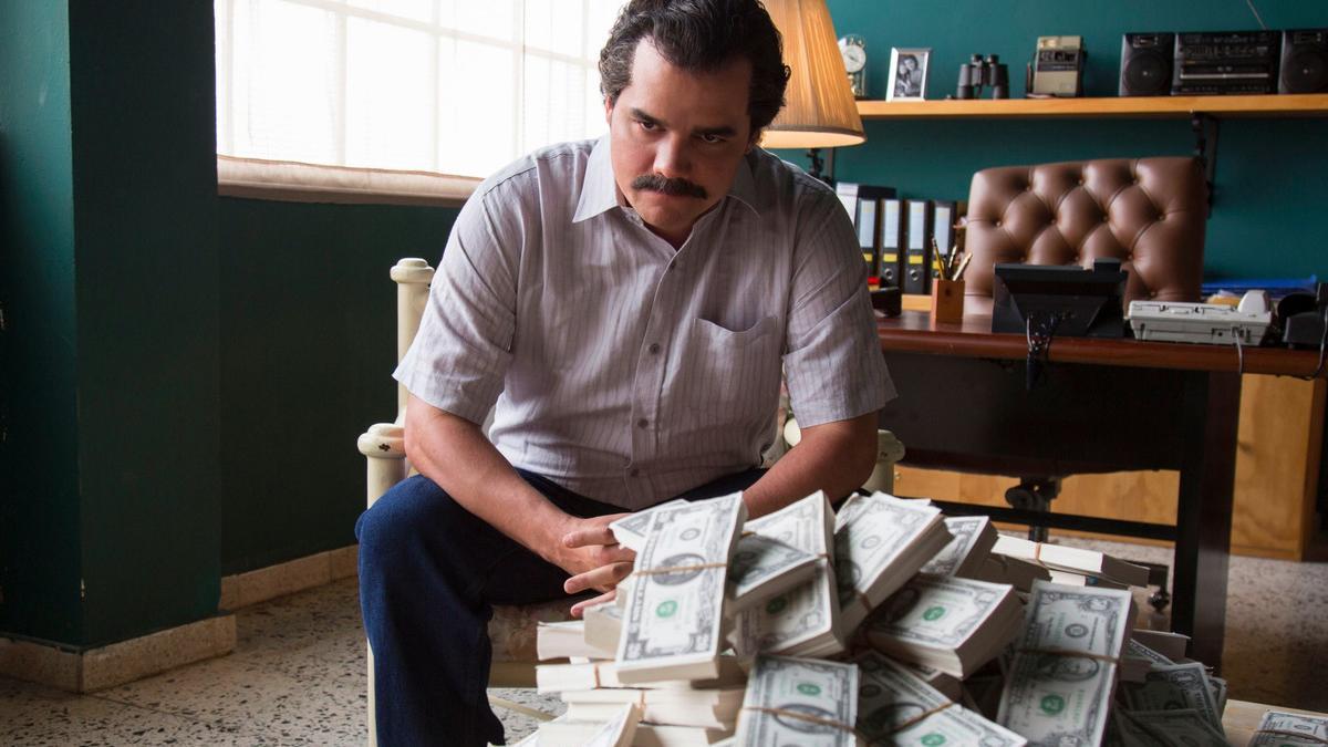 El actor Wagner Moura interpreta a Pablo Escobar en la serie 'Narcos'